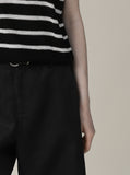 [Premium] Whole Garment Julie Dangara Short Sleeve Knitwear