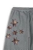 Star stripe fleece pants