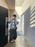Suss grunge check shirt