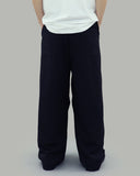 Para one-tuck slacks