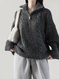Hound High Neck Knit