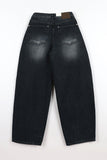 Devil Wide Pin-Tuck Denim