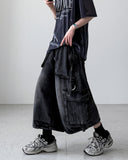Hito Strap Bermuda Denim