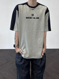 Artwork Logo Color Matching Short Sleeve T-shirt