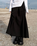 FORMED DRAPE SKIRT