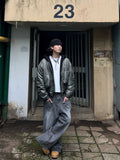Reverse Track Line Denim