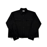 Serene Damage Crop Shirt