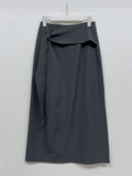 Scarf Strap Long Skirt