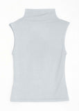 MOCK NECK SLEEVELESS