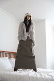 Modal shirring muffler top