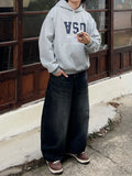 Vintage Reverse USA Heavy Hood