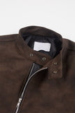 Levon suede racer jacket