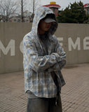 Pastel Bleach Hood Shirt