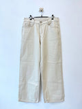 Herringbone stitch denim