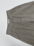 Curved Balloon Wide Denim Pants