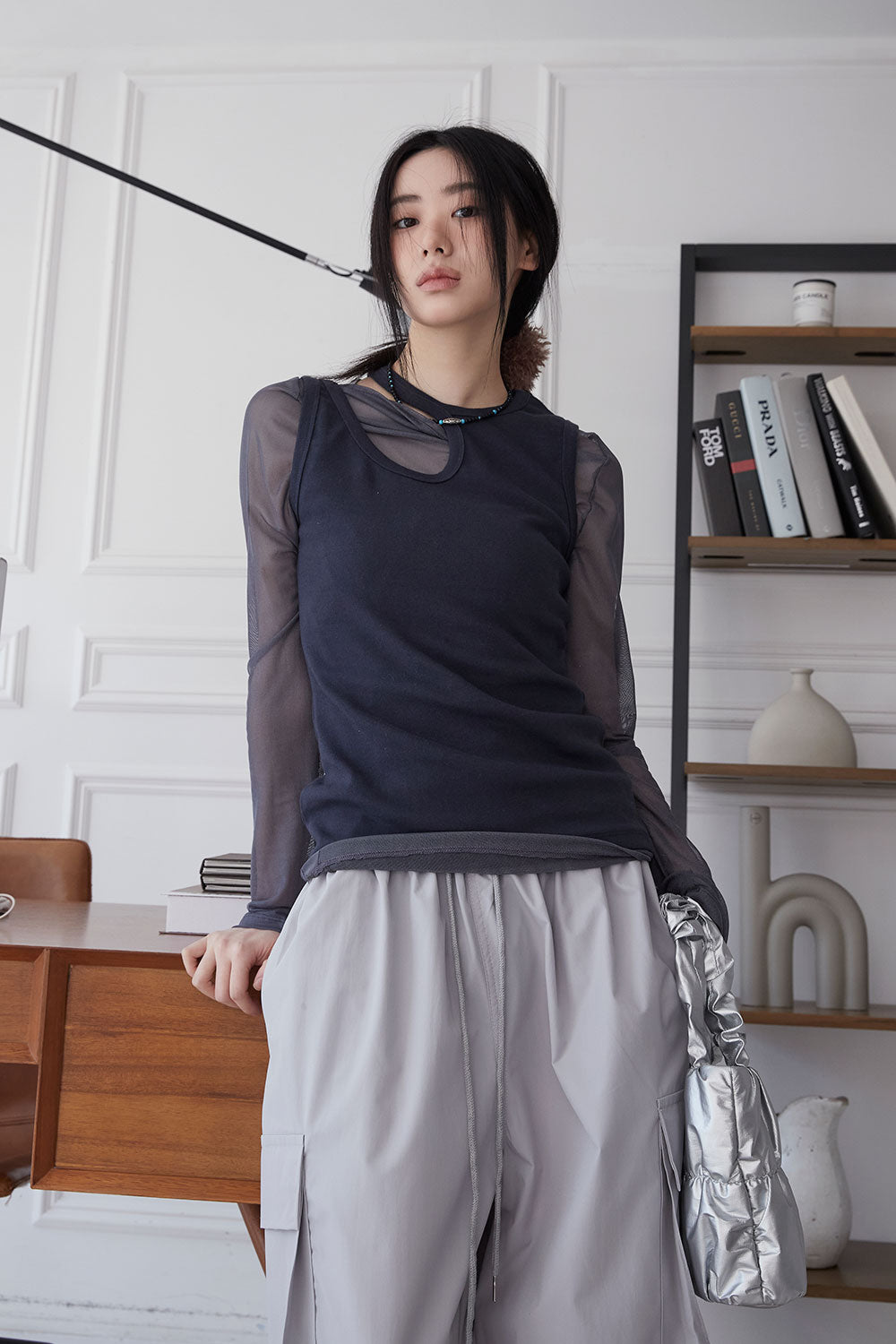 【COLOR iN ID】Zipper detachable cargo pants COLOR iN ID(カラーインアイディー) - ジッパーデタッチャブル