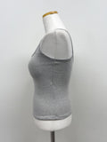 Stripe Bra Top Sleeveless