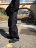 Seti Pintuck Non-Fade Denim Pants