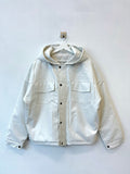 Whitey Fork Leather Hood Jumper