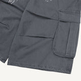 Cross-print Cargo Bermuda Pants