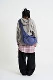 Stitch waffle hood knit
