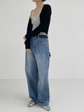 Lace Ribbed Sleeveless