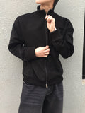 Roa Suede Crop Zip-Up