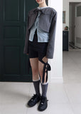 STRAP BOLERO SHORT JK