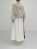 Cotri Banding Hood Wind Jumper