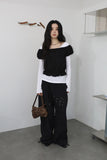 More off-shoulder blouse