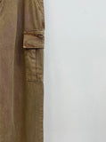 Beigetin Pigment Cargo Denim Pants