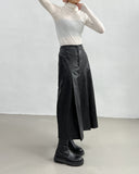 Fine wool turtleneck T-shirt