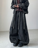 Hermes Belt Wide Denim