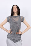 Sharon String Sleeveless Set Top