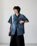 Nozuka Denim Half Shirt