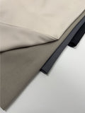 [Belt set] Bella pleated A-line long skirt