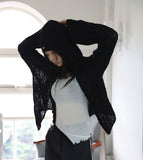 Hood Boucle Two-Way Zip-Up