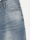 Knee Damage Wide Denim