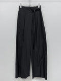 Raschel Nylon Wrap Wide Pants