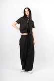 curve wide pants