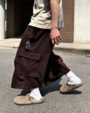 Parachute Cargo Bermuda Pants
