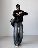 Gordon Crack Wide Denim