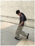 Barz Cut Curved Wide Pants