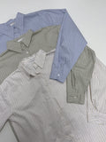 Maroon Stripe Loose-Fit Shirt