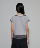 3-Layered Henley T-shirt