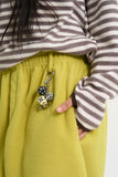 Cozy belted fleece jogger pants