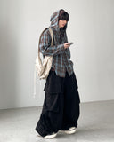 Blasse Check Hood Shirt