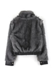 Paul Leather Line Fur Jacket