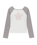 Stripe Raglan Long Sleeve
