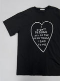 Deserve Lettering Overfit Short-Sleeved T-Shirt
